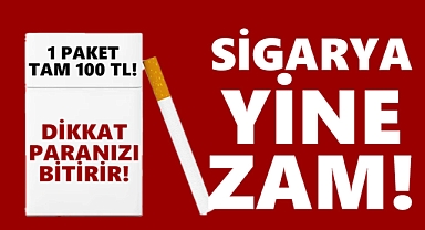 Sigaraya yine dev zam geldi!