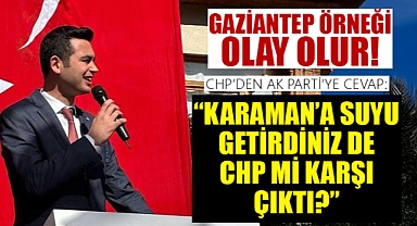 CHP'den AK Parti'ye Sert Cevap:
