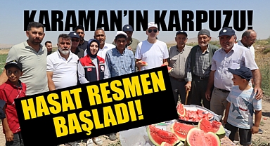 Karaman'da Karpuz Rüzgarı!