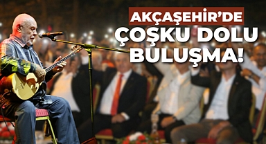 Akçaşehir’de sanat ve dayanışma buluştu