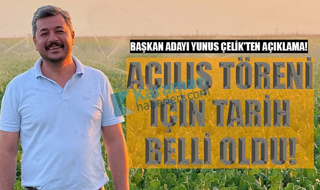 Başkan Adayı Çelik: