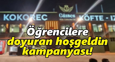 Gürses'ten öğrencilere doyuran hoşgeldin kampanyası!