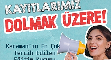 Karaman’da Doğru Cevap Eğitim Kurumları’nda Kayıtlar Dolmak Üzere