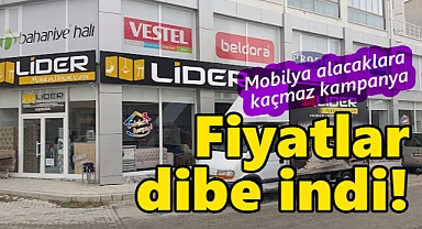 Karaman Lider Mobilya'dan Yaz Sonu Kampanyası: Fiyatlar Dibe Çekildi!