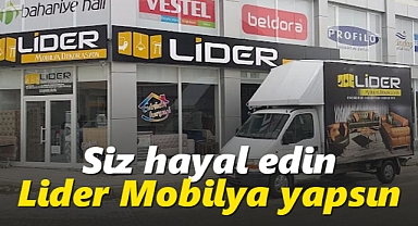 Lider Mobilya ile Hayalinizdeki Mutfak Gerçek Oluyor
