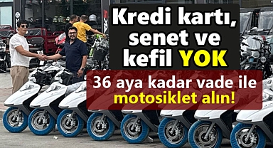 Nokta Motosiklet’ten büyük fırsat! 36 aya varan vade ile kredi kartsız motosiklet sahibi olun
