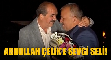 Abdullah Çelik'e Gökçeyazı Mahallesinde Sevgi Seli!