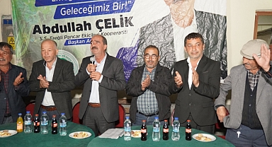 Abdullah Çelik'ten köy köy üretici buluşmaları: Makinalar konuşuyor, çiftçi kazanıyor