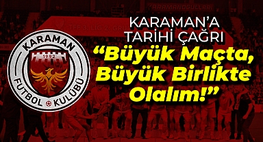 Büyük Maçta, Büyük Birlikte Olalım!