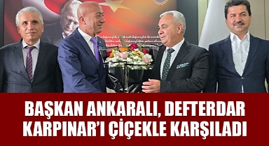 Defterdar Karpınar'dan Başkan Ankaralı'ya Üst Düzey Ziyaret!