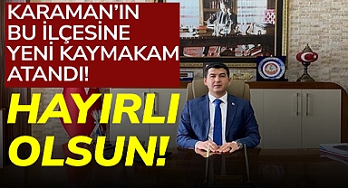Ermenek'in Yeni Kaymakamı: Uğur Muzaffer Çam Görevine Başladı!