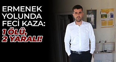 Ermenek Yolunda Feci Kaza: 1 Ölü, 2 Ağır Yaralı