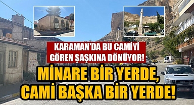 Karaman'da bu camiyi gören hayret ediyor: Kanuni'nin Damadı…
