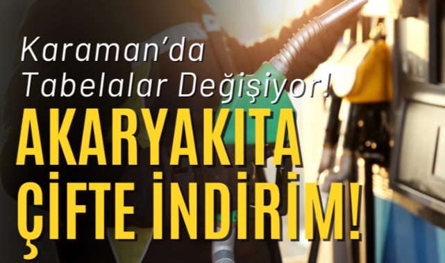 Akaryakıta Çifte İndirim: Tabelalar Değişiyor!