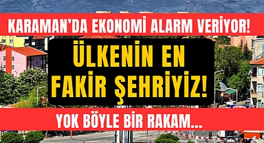 Borç Haritasında Acı Zirve: Karaman Türkiye’de İlk Sırada