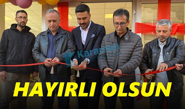 Karaman London Express Dil Okulu Açıldı