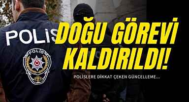 Polislere Duyurulur: Bu Kural Kaldırıldı!