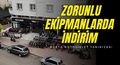 Yeni Trafik Kuralı Sonrası Zorunlu Ekipmanlarda İndirim: Nokta Motosiklet Yanınızda!