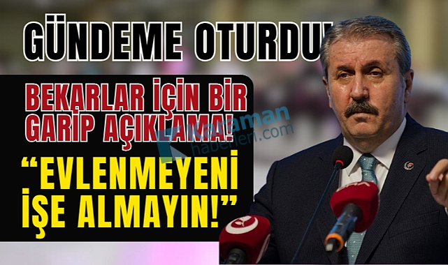 Cumhur İttifakı Ortağı Desticiden Bir Garip Açıklama!