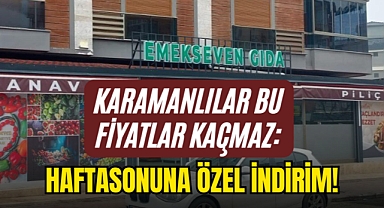 Emekseven Gıda’da Hafta Sonuna Özel Dev İndirim