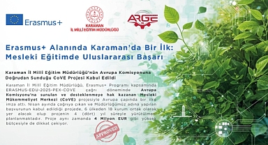 Erasmus+  Alanında Karaman’da Bir İlk: Mesleki Eğitimde Uluslararası Başarı