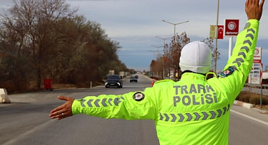 Karaman'da 40 araç trafikten men edildi