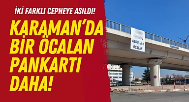 Karaman'da bir