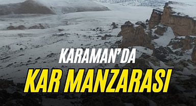 Karaman'da Kar Manzaraları!