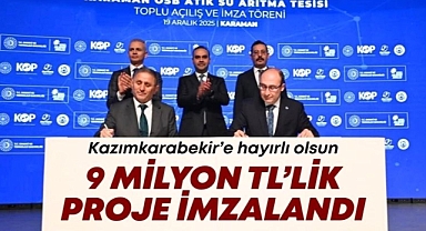 Kazımkarabekir’de 9 Milyon TL’lik Proje Hayata Geçiyor