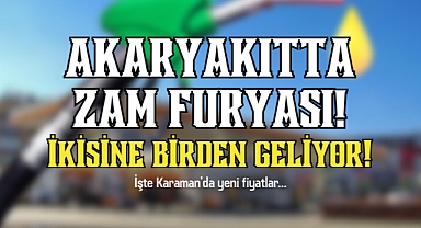 Akaryakıta Zam Yağmuru: İkisine Birden Geliyor!