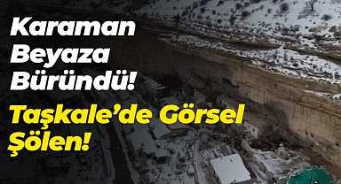 Karaman Beyaza Büründü: Taşkale'den Görsel Şölen!