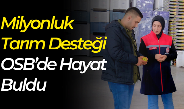 Karaman'da Milyonluk Destek!