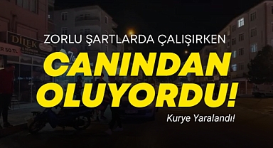 Karaman'da Zorlu Şartlarda Çalışırken Canından Oluyordu!