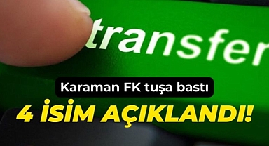 Karaman FK 4 Transferi Birden Duyurdu!