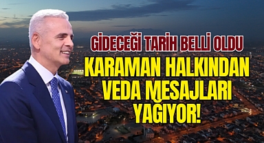 Vali Mehmet Fatih Çiçekli'nin Karaman'dan uğurlanacağı tarih belli oldu