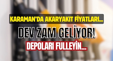 Akaryakıt fiyatına dev zam geliyor! Litresi 62 TL'yi Geçecek...