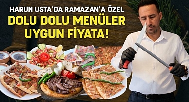 Harun Usta’da dolu dolu iftar menüleri, uygun fiyata!