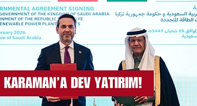 Karaman'a Dev Enerji Yatırımı!
