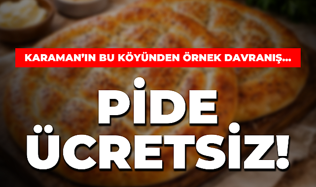 Karaman Çoğlu Köyü’nden Örnek Davranış!