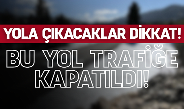 Karaman’da Tipi Nedeniyle Bu Yol Trafiğe Kapatıldı!