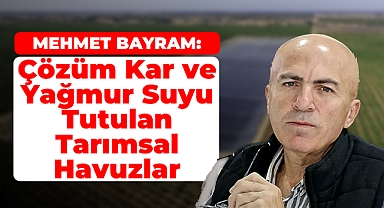 Mehmet Bayram’dan Kuraklığa Karşı Çözümü Açıkladı!