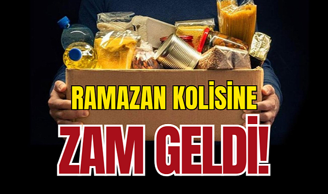 Ramazan Ayının Yardım Kolilerine Zam Geldi!