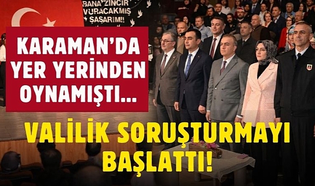 Arapça İstiklal Marşına Valilikten Soruşturma!