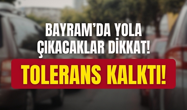 Bayram Öncesi Trafikte Yeni Dönem: Hız Toleransı Kaldırıldı
