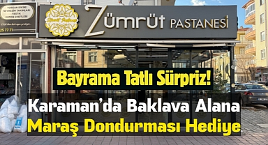 Karaman’da bayrama özel 