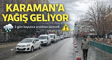 Karaman’da Hava Değişiyor: Yağmur Geri Dönüyor