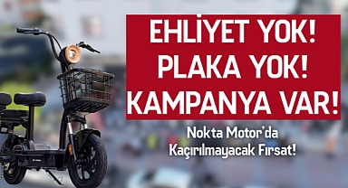 Karaman Nokta Motosiklet'te elektrikli motosiklet kampanyası!
