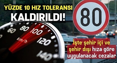 Radar uygulamasında yüzde hız toleransı kalktı! İşte uygulanacak cezalar