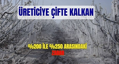 Üreticiye çifte kalkan