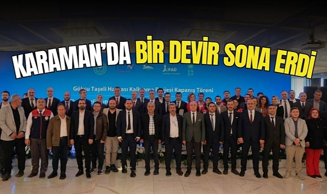 Karaman’da bir devir sona erdi
